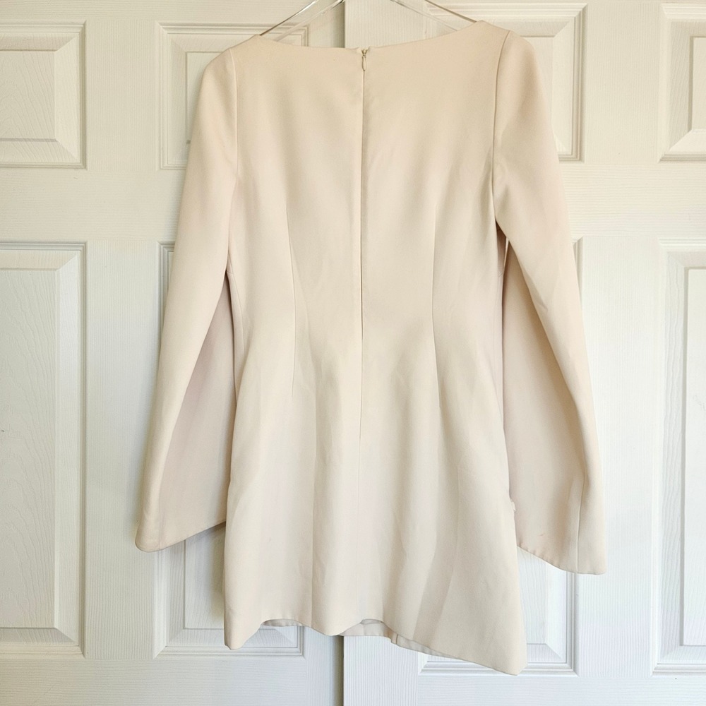 Alexis Cream Azize Split Sleeve Chain Mini Dress Size Small - Picture 10 of 16